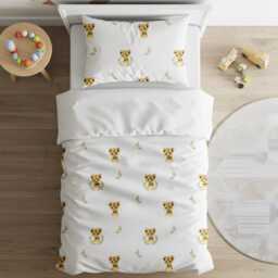 Cubs - Bedding, Duvet Covers, Fitted Sheets, Safari Cub Lion Kids Childrens Decor, Bedding - thumbnail 3