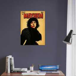 Lady Gaga Mayhem Poster Retro Comic Book Cover Art - thumbnail 3