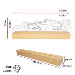 Alex Albon Led Night Light, Gifts For Him, Dad Gift, Mum Her, F1 Gifts, Lights, Bedroom Light - thumbnail 3