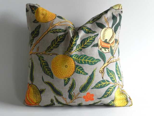 William Morris Cushion Cover Citrus Fruits Cotton Pillowcase - image 1