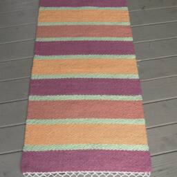 Hand Woven Cotton Rug - 2x4 - thumbnail 2