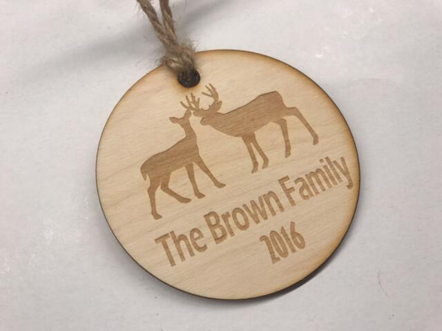 Personalized Christmas Ornament - Christmas Tree Decoration Gift - image 1