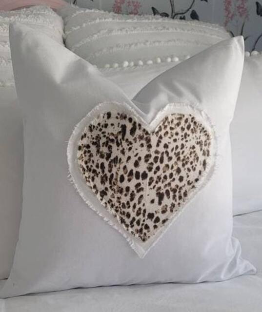 3 Options20x20 Valentine's Day.accent Pillows.anniversary Gift.hearts.farmhouse Pillow.throw Pillow.slipcovers.toss.cushion Cover - image 1
