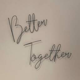Custom Wire Words in Lottie Font. Standard Size. Bespoke, Handmade Personalised Or Phrases, Gift, Wall Art, Nursery, House Decor - thumbnail 3