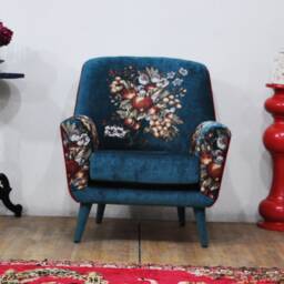 Bay Armchair - Pine Green Gobelin - thumbnail 3