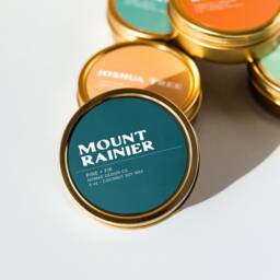 Mount Rainier National Park Travel Tin Candle - thumbnail 3