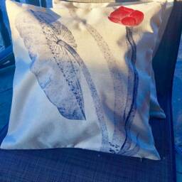 Burlap Decorative Pillow Covers - thumbnail 2