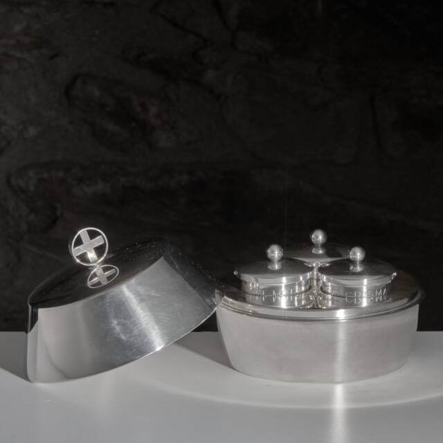 Silver Brass Crismeras - image 1