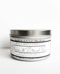 Birch & Black Pepper Natural Soy Candle 8 Oz - Eco-Friendly Candles Cologne Scented Masculine