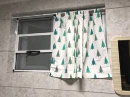 Cotton Linen Cafe Curtain Window Valance/Window Treatment Topper/Kitchen/Bathroom/Kids Nursery Living RoomForest Pine Tree, Free Gift