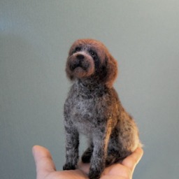 Custom Dog Portrait, Needle Felted Dog, Deutsch Drahthaar, Pointing Griffon, German Pointer Or Any Other Breed - Made To Order - thumbnail 2