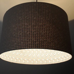 "Lampshade ""Triangles-stone" - thumbnail 2