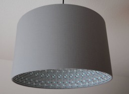 "Lampshade ""Triangles-stone"