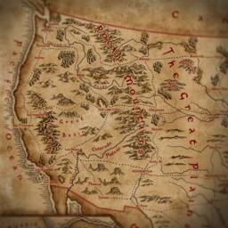 Fantasy Usa Map Vintage Style United States Art Print - thumbnail 2
