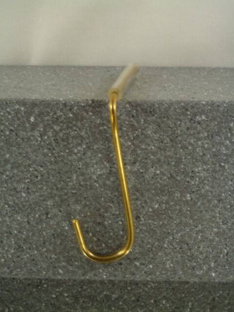 Christmas Stocking Hooks Hangers Holders Bronze For Flat Front Mantels - image 1