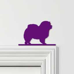 Door Topper Chow Dog Various Colours Top Of Decorative Sign - Sign, Novelty Wall Decor, Frame Art, Art - thumbnail 4
