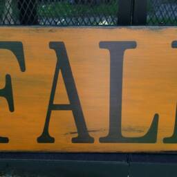 Fall Distressed Wood Sign Rustic Extra Large Wall Hanging Oversized Autumn Decor Primitive Pumpkins Turkey 12x40 Decoration - thumbnail 2