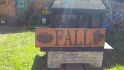 Fall Distressed Wood Sign Rustic Extra Large Wall Hanging Oversized Autumn Decor Primitive Pumpkins Turkey 12x40 Decoration