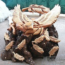 Bible Holder, Stand, Holy Spirit, Feathers, Christian Art, Jesus Christ, Home Decor, House Warming, Wooden Sculpture, Religious Art - thumbnail 3