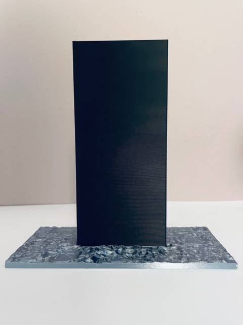 2001 A Space Odyssey Black Monolith Desk Tidy - image 1