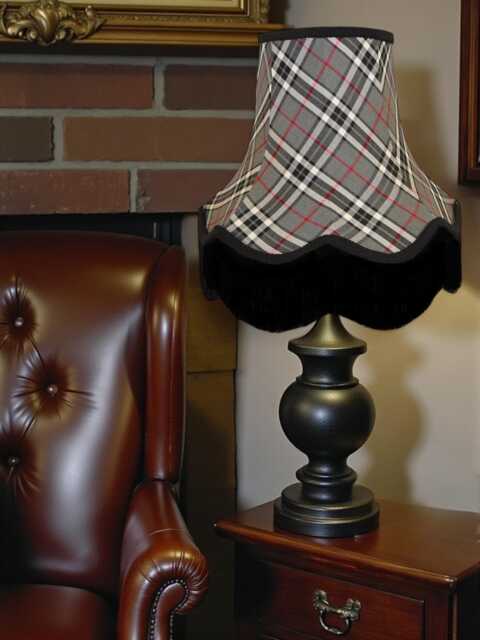 Scottish Tartan Fabric Lampshade Handmade For Ceiling Pendants, Table Lamp Shades, Floor Standard Lamps & Candle Clip Wall Lights - image 1