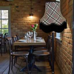 Scottish Tartan Fabric Lampshade Handmade For Ceiling Pendants, Table Lamp Shades, Floor Standard Lamps & Candle Clip Wall Lights - thumbnail 2