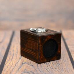 French Mastiff - Wooden Candlestick With Dog, Souvenir, Decoration, Limited Edition, Collection - thumbnail 3