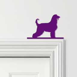 Door Topper Afghan Hound Dog Various Colours Top Of Decorative Sign - Novelty Wall Decor, Frame Art, Art - thumbnail 4