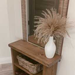 Handmade Solid Wood Side Table - Many Colours & Sizes - thumbnail 3