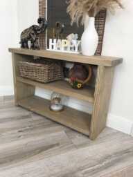 Handmade Solid Wood Side Table - Many Colours & Sizes