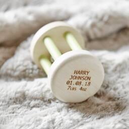 Personalised Bell Rattle - thumbnail 1