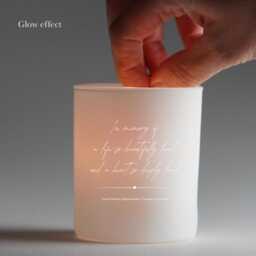 In Memory Of Candle Gift - Memorial -150G- 250G- Refill- Tea Light Holder - thumbnail 3