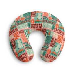 Hawaii Tikki Floral Nursing Pillow Cover - thumbnail 2