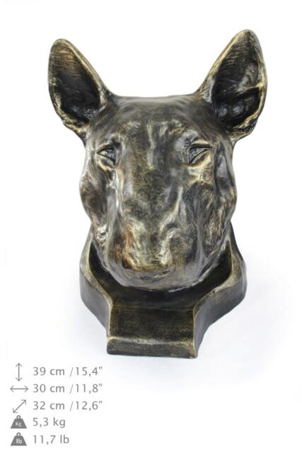 Bull Terrier, Dog Big Head Statue, Limited Edition, Artdog - image 1