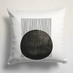 Abstract Geometric Pillow Cover/Abstract Art Cushion Case/Abstract Green Leaf Pillowcase/Abstract Pattern Garden, Home Decoration - thumbnail 4