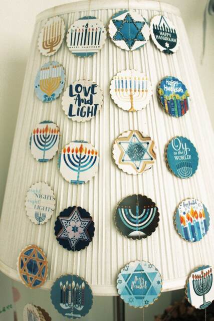 Hanukkah, Holiday Decor, Hanukkah Garland, Wreath, Decoration, Happy Decor - image 1