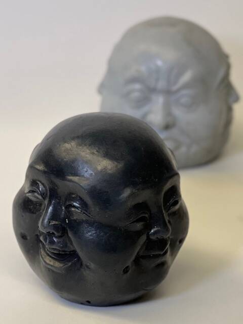 Concrete Buddha Four Face - image 1