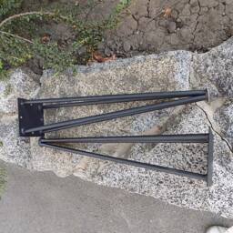 Set 2 Hairpin Leg/4 Rod Table Mid Century Modern Table Legs Coffee Diy Modern Metal Base - thumbnail 4