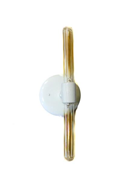 Simple Modern Industrial Economy Double Light Porcelain Socket Wall Sconce/Ceiling Mount - Multiple Colors Available - image 1