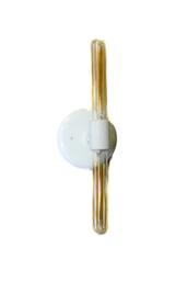 Simple Modern Industrial Economy Double Light Porcelain Socket Wall Sconce/Ceiling Mount - Multiple Colors Available