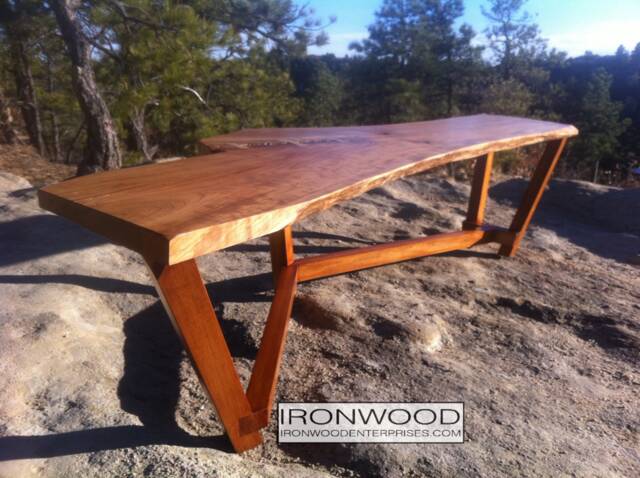 Handmade Live Edge Cherry Coffee Table One Of A Kind - image 1