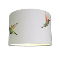 Lampshades in Amazilia Hummingbirds Fabric Various Sizes Free Delivery - thumbnail 2