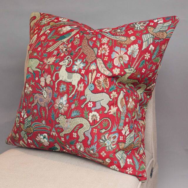 Mythical Animals Heavyweight Tapestry Double Sided Xl Cushion. 23 - image 1