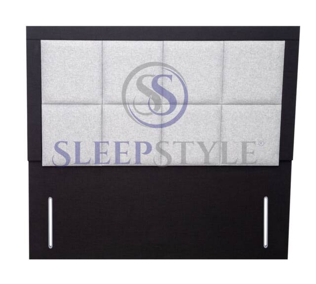 5 Ft Kingsize Halo Panel Floorstanding Headboard - image 1