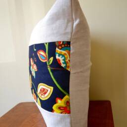 Vintage Duralee Fabrics Toucan Pillow - Great For Bedroom, Living Room, Kids Room - thumbnail 4