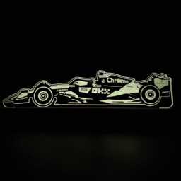 Mclaren F1 Oscar Piastri Led Lamp, Formula 1 Gift - Personalised Merch For Fan, Him, Dad, Night Light Rgb - thumbnail 2