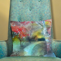 Decorative Pillow Cover, Pillow, Decorative Throw Accent Covers, Mother's Day Gift, Gift For Her - thumbnail 3