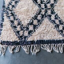 Authentic Moroccan Rug , Berber Carpet Genuine Wool 8x10 Rug, Custom Size, Handmade Rug, Boho Style, Area Tapis Berbere, Teppich - thumbnail 3
