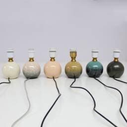 Duzy Exquisite Small Ceramic Table Lamp Base For Home Decor, 110-240V/50-60Hz, Using Worldwide