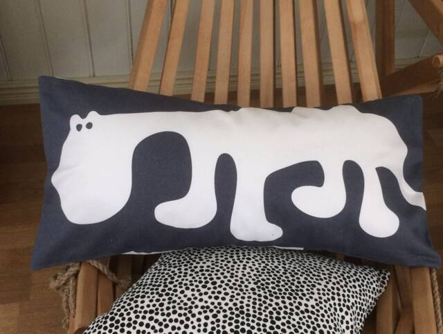 Eero Aarnio Design Pillow Case, 30x60cm, Finland, Super Fun - image 1